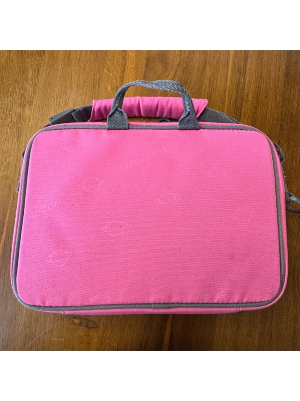 PLANETBOX Rover Launch Lunch Carry Bag Pink Spaceship Insulated LunchBag Pockets - Picture 2 of 10